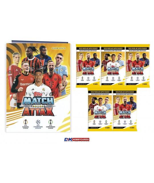 Topps Match Attax Champions League 2024/2025 kogu..